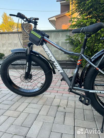 Новый взрослый фетбайк с багажником