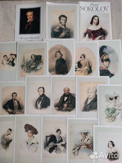 Наборы художественных открыток форматов А5 и А6