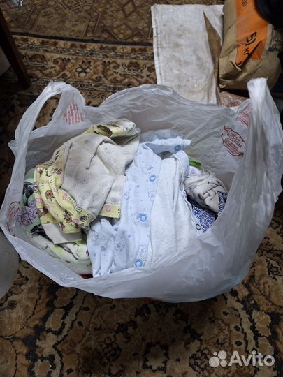 Детские вещи пакетомна мальчика от0до4мес