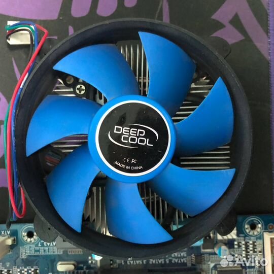 Материнская плата 1155 с процессором