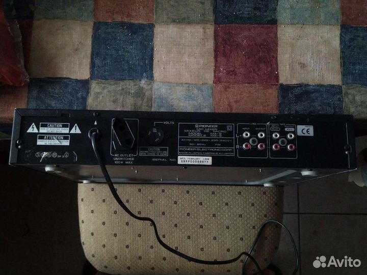 Pioneer MA-9 дека для домашнего караоке