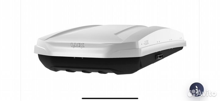 Бокс Lux Major 217 см белый глянец