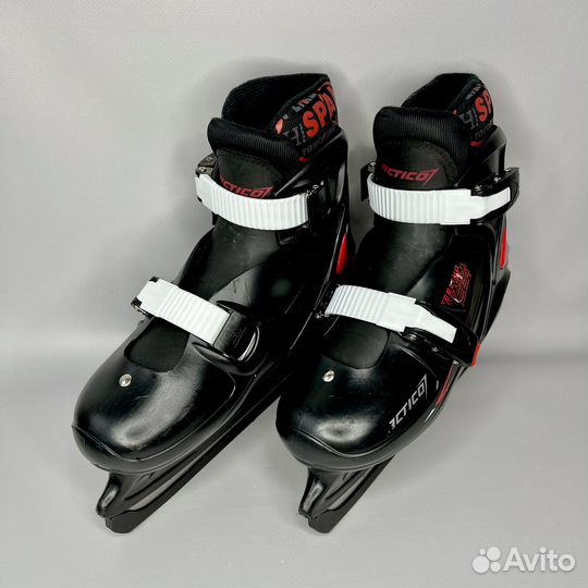 Коньки раздвижные 33-36 детские ледовые