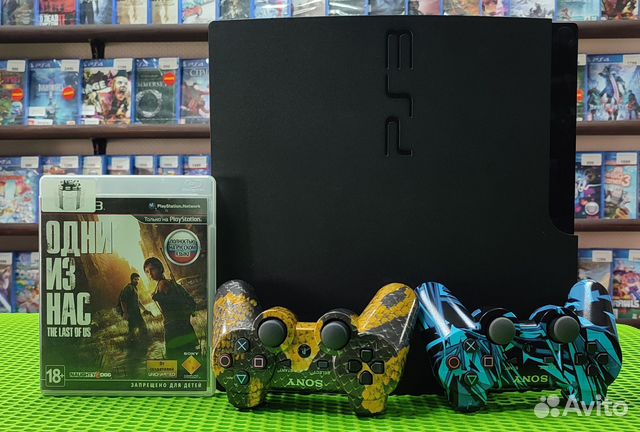 PlayStation 3 slim 320GB + игра
