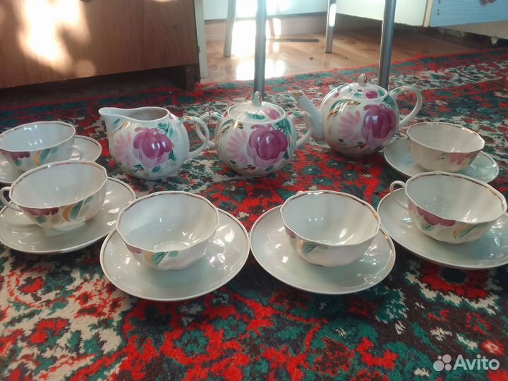 Дулевский,фарфоровый, чайный сервиз