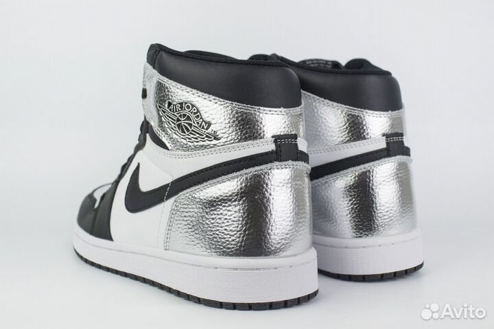 Кроссовки Nike Air Jordan 1 Silver Toe