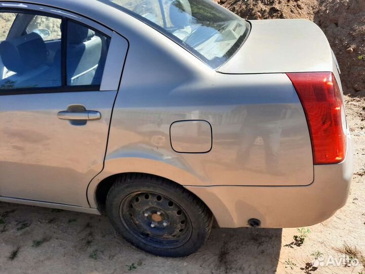 Крыло заднее Chery Fora. Чери Фора