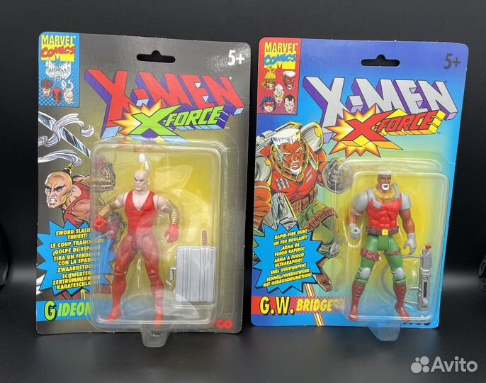 Gideon & G.W. Bridge - X-force (Toy biz)