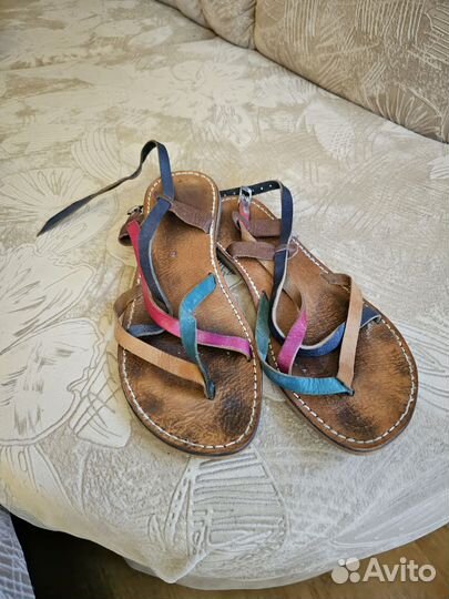 Пакетом женская обувь летняя, р. 38
