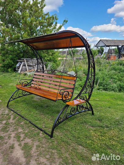 Садовые, качели кованые холодная ковка металл