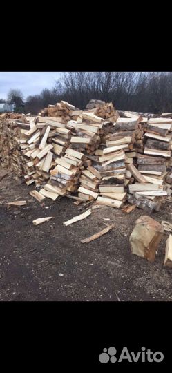 Дрова березовые колотые