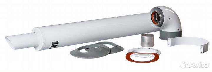 Комплекты дымоходов антилед 60/100 для котлов