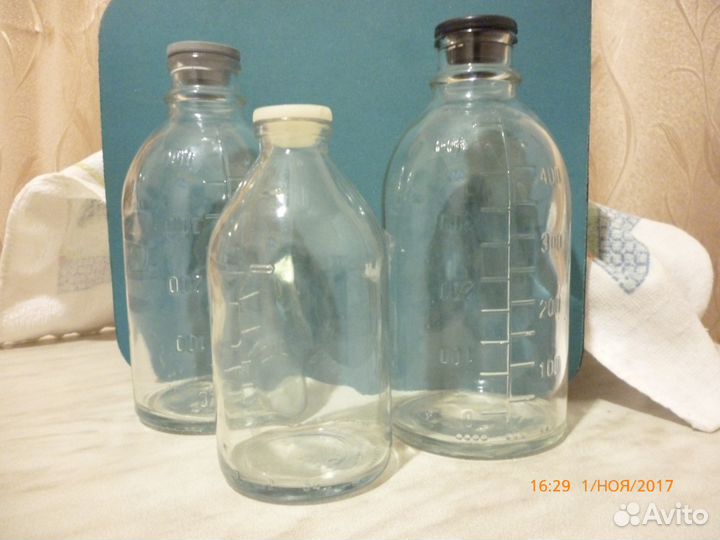 Бутылки мерные