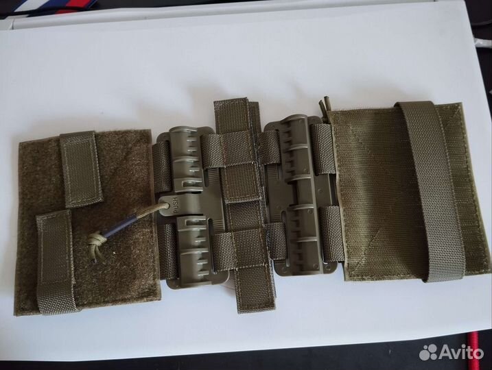 Замки рельсовые на камербанд бронежилета