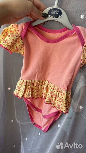 Боди для девочки 74 80