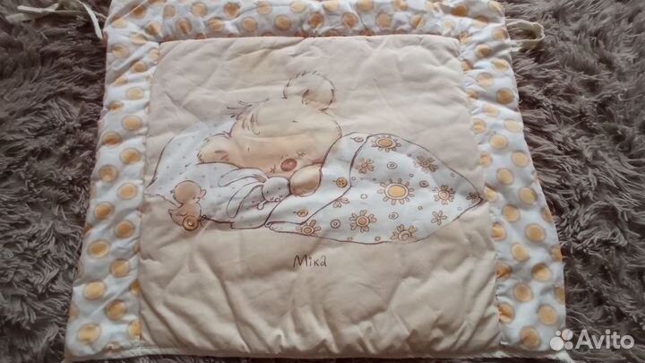 Комплект постельного белья с бортиками