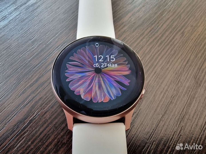 Samsung Watch Active 2, ваниль