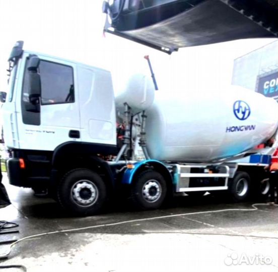 Автобетоносмеситель IVECO-Hongyan 8x4, 2023