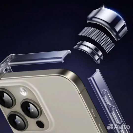 Чехол ugreen CA108 (45920) для iPhone 16 Pro Max