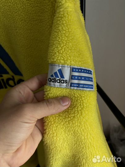 Плюшевое худи Adidas оригинал