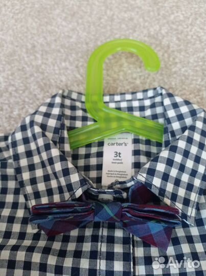 Комплект Carter's 98 рубашка+брюки