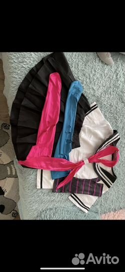 Косплей Ибуки Миоды Костюм,парик данганронпа