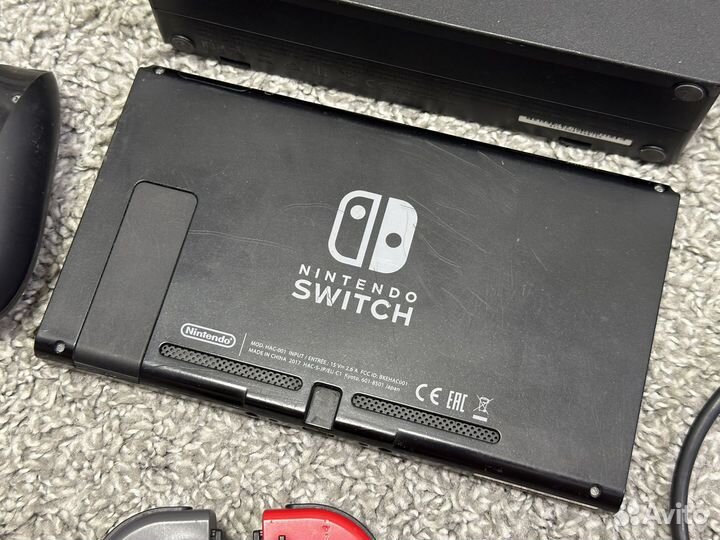 Прошитая Nintendo Switch Rev 1 256gb