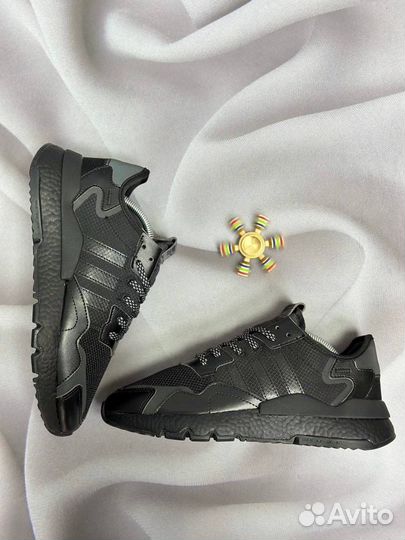 Кроссовки Adidas Nite Jogger Triple Black