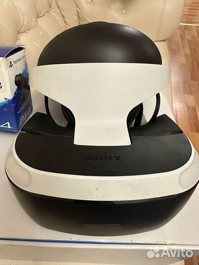 Шлем sony ps4 vr, ps move, camera в коробке