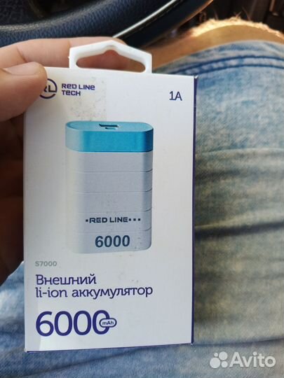 Внешний акб на 6000