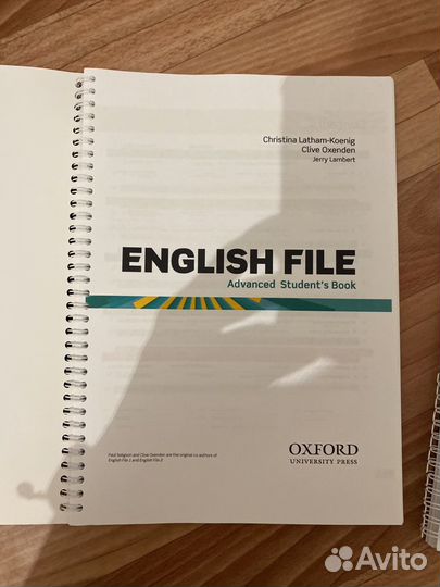 Учебники English file Advanced Oxford