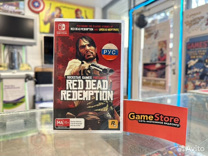 Red Dead Redemption Switch Rus новый