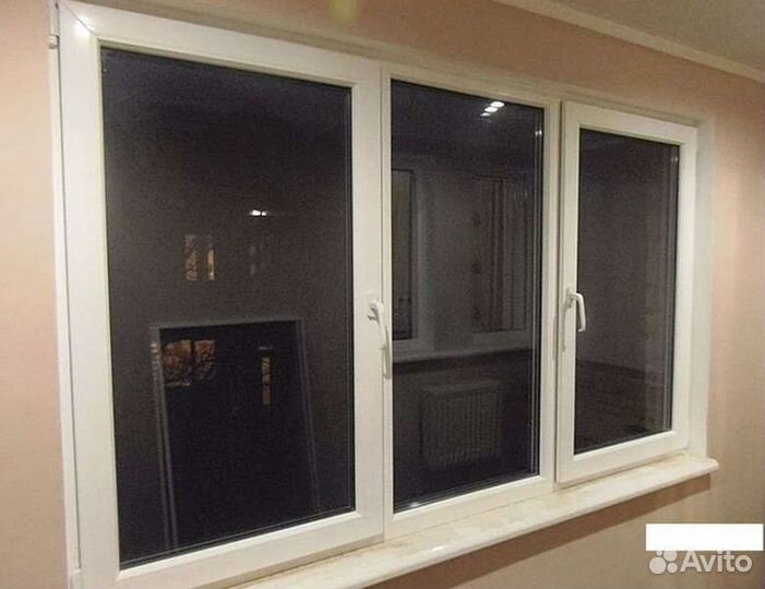 Пластиковое окно с установкой