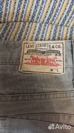 Джинсы levis 33 34