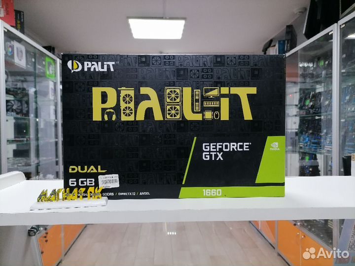 Видеокарта GTX 1660 6gb