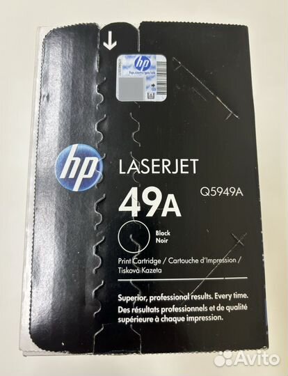 Новый картридж HP