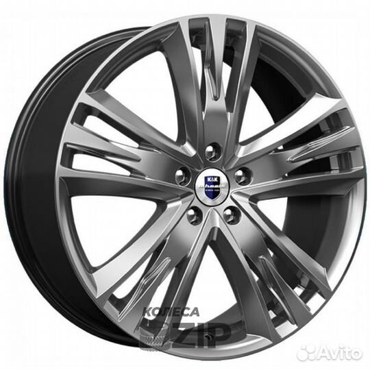 K&K Атлас 8.5x20 5*120 ET46 DIA74.1 Дарк платинум