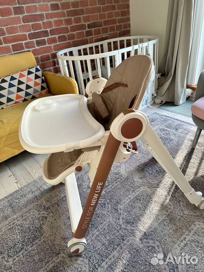 Стульчик для кормления happy baby berny v2