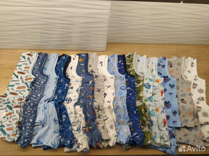 Комплект белья майка трусики для мальчиков