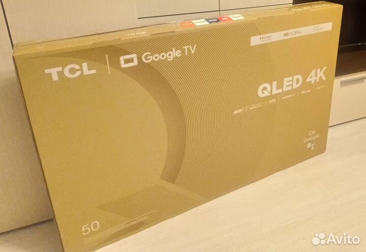 Телевизор 50 дюймов TCL qled 50c655