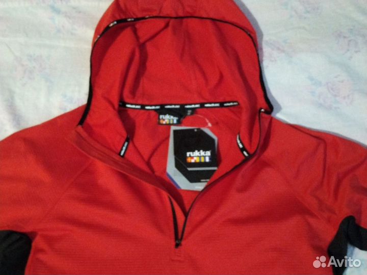 Толстовка беговая Rukka Myllyaho Red