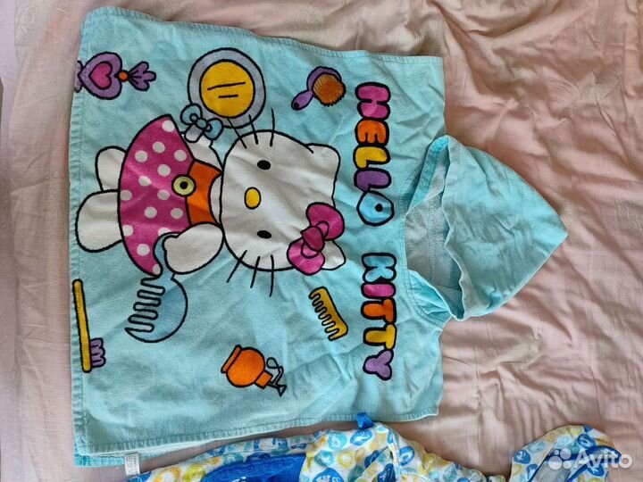 Детский махровый халат 116 + купальники