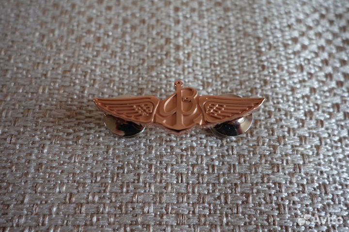 Авиация статусный лацканный знак breitling captain