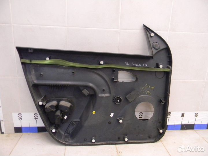 Обшивка двери передней правой Logan 2005-2014