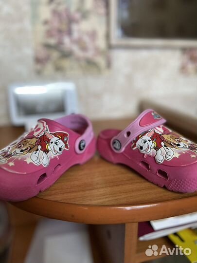 Crocs тапочки детские