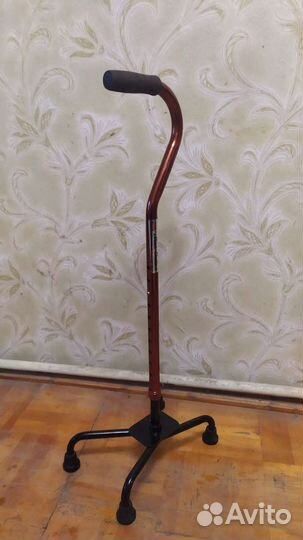 Трость 4-х опорная