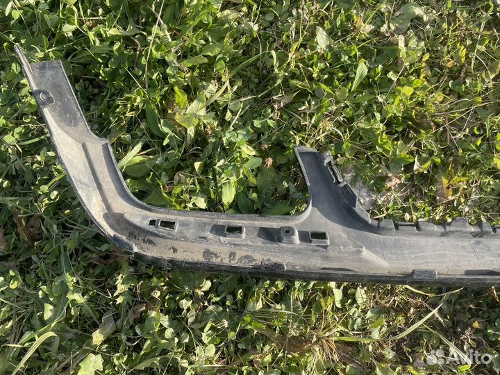 Юбка бампера задняя Mercedes-Benz S500 W222