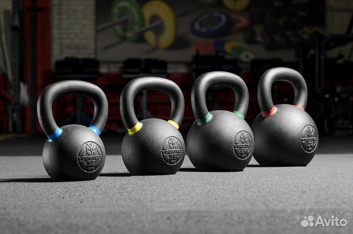 Гиря тренировочная 68кг, с цветной меткой YouSteel