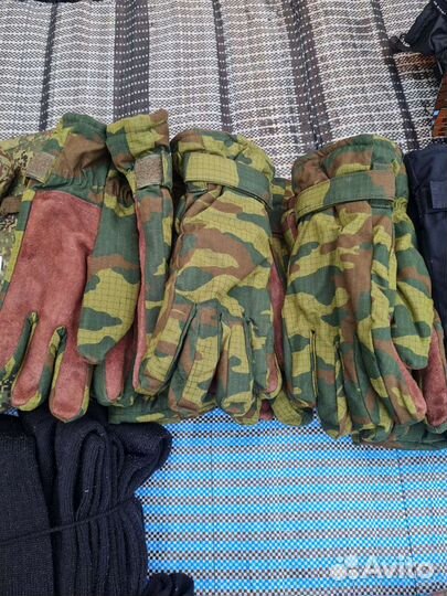 Перчатки зимние армейские