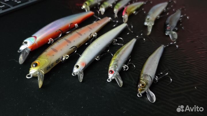 Воблеры японские на щуку, судака, сома